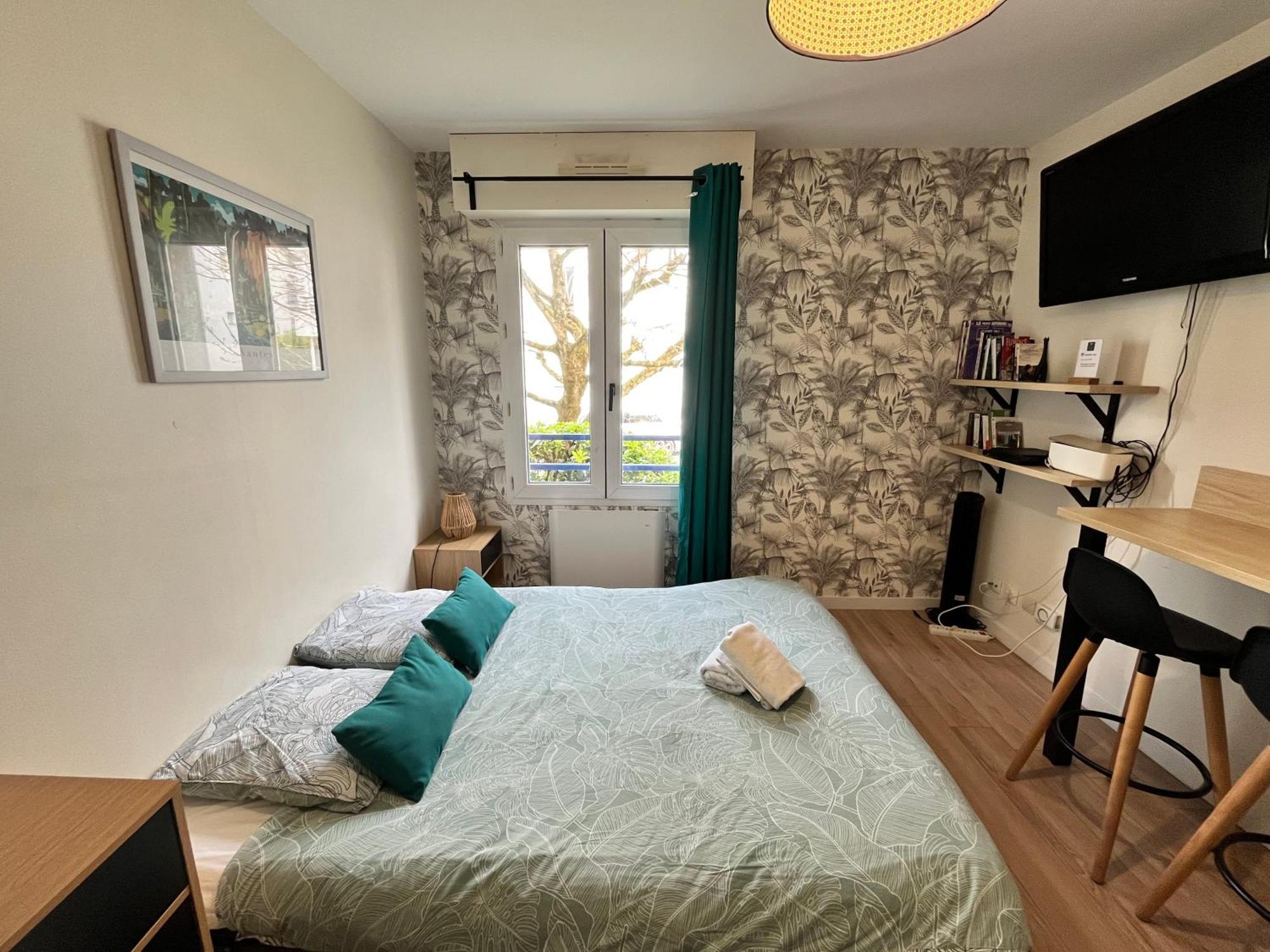 Agreable Studio Calme - Proche Tramway Et Centre น็องต์ ภายนอก รูปภาพ